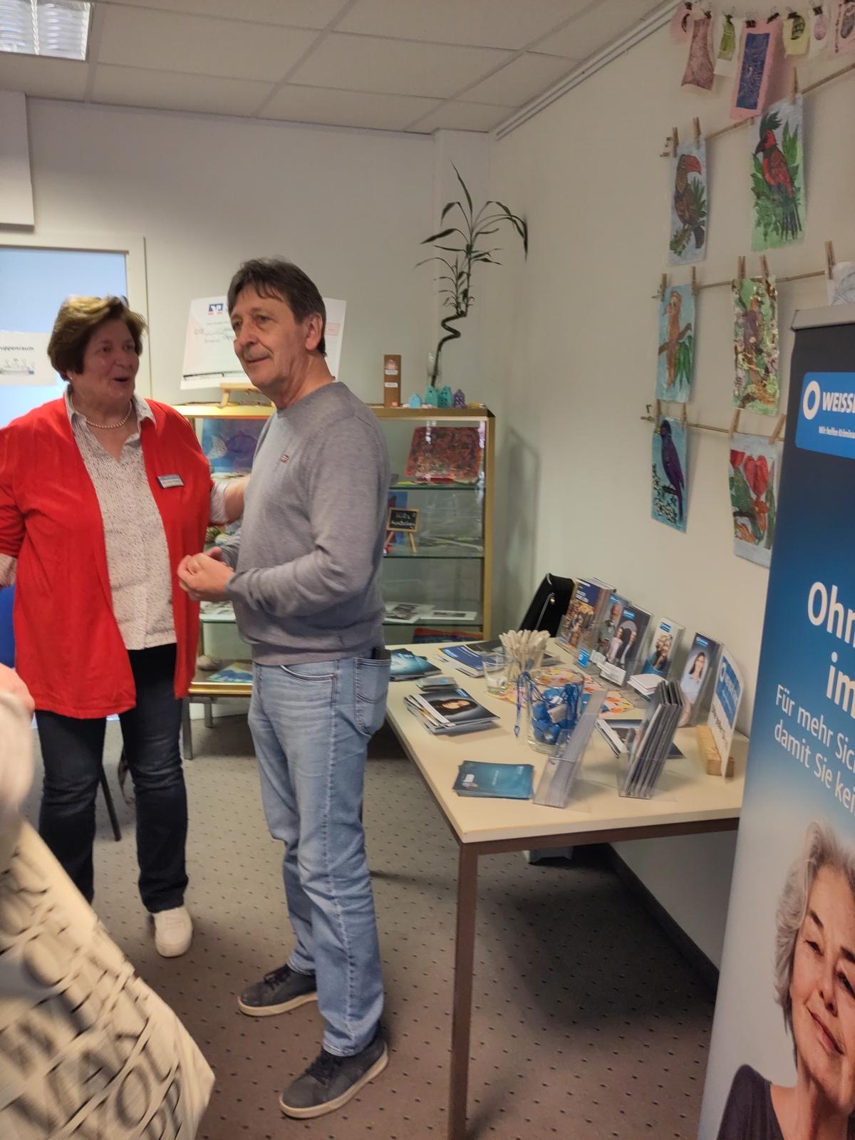 Im Austausch mit den Teilnehmenden 